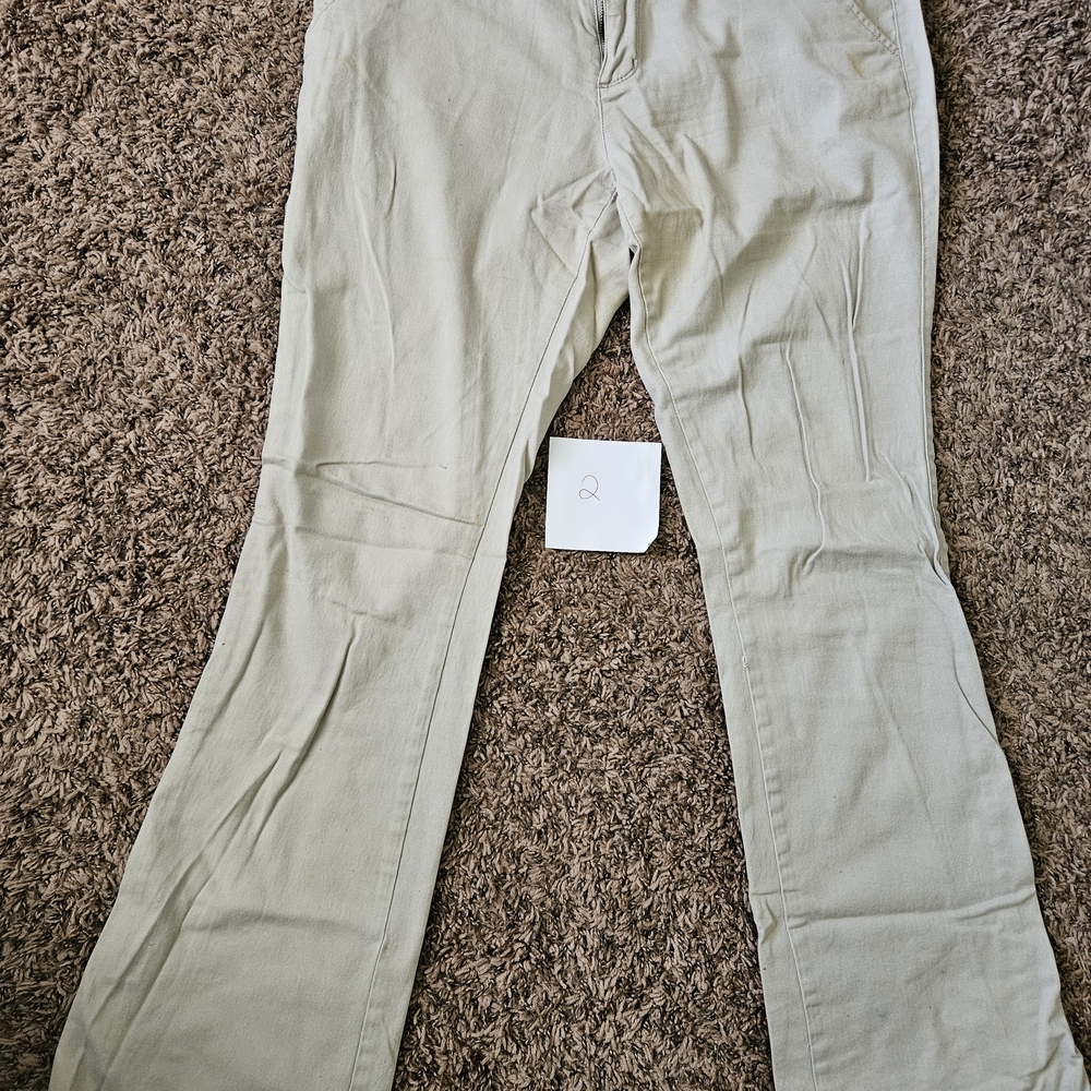 Women's Classic Tan Boot Cut Pants